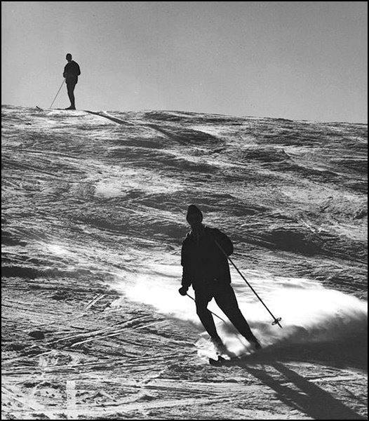 16.Sciatori in backlight. Austria 1965 Kees Scherer