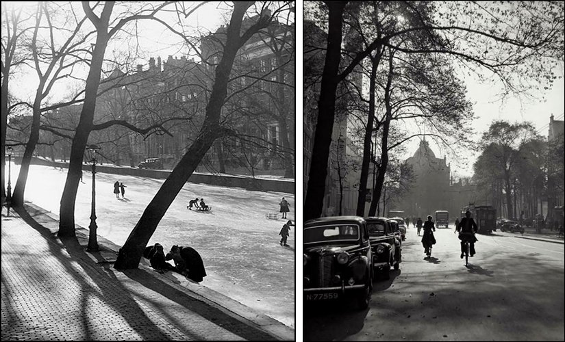 9.Winter in Amsterdam about 1950. Kees Scherer Copia 1