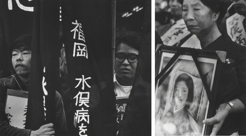 56b. “Minamata” – William Eugene Smith Reportage 11 11.manifestazioni della popolazione contro lInquinamento da mercurio. foot w.e.smith articolo best photo history