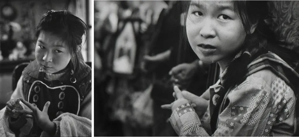 23.Tanaka Jitsuko 18 anni fotografata da W.E.Smith nel 1971