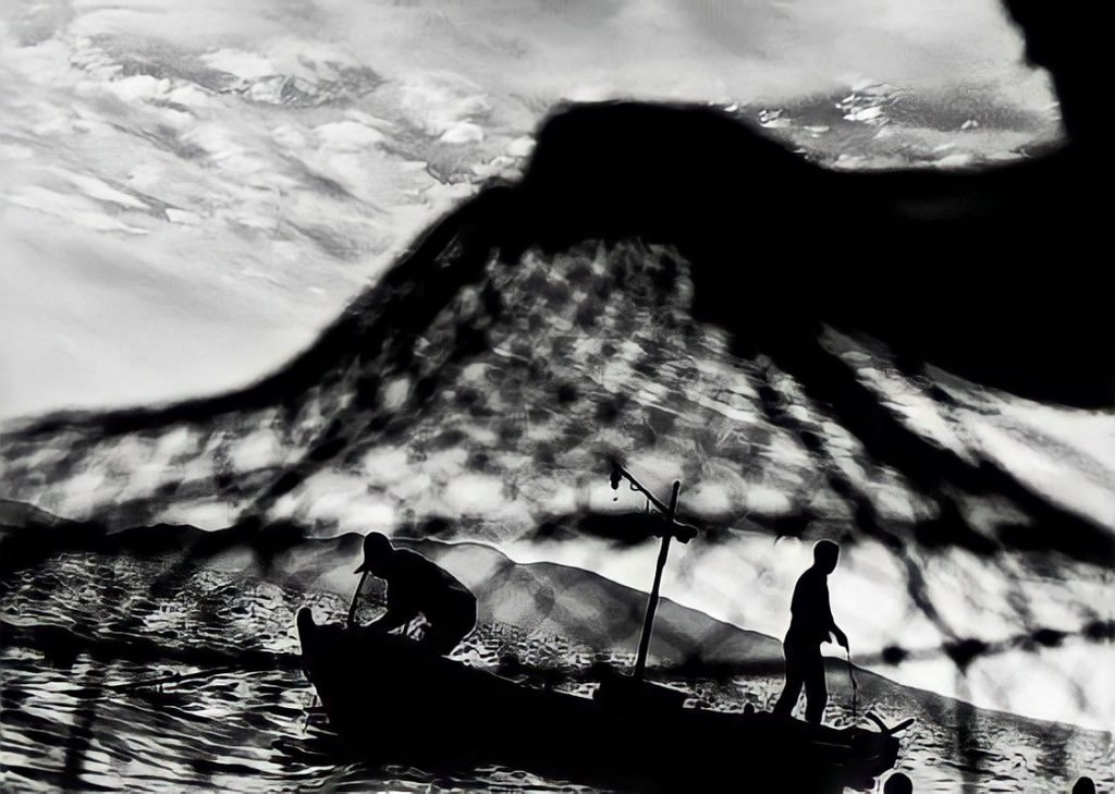 56b. “Minamata” – William Eugene Smith Reportage 2 4.Pescatori nella Baia di Minamata. Foto di W.E.Smith articolo Best Photo History