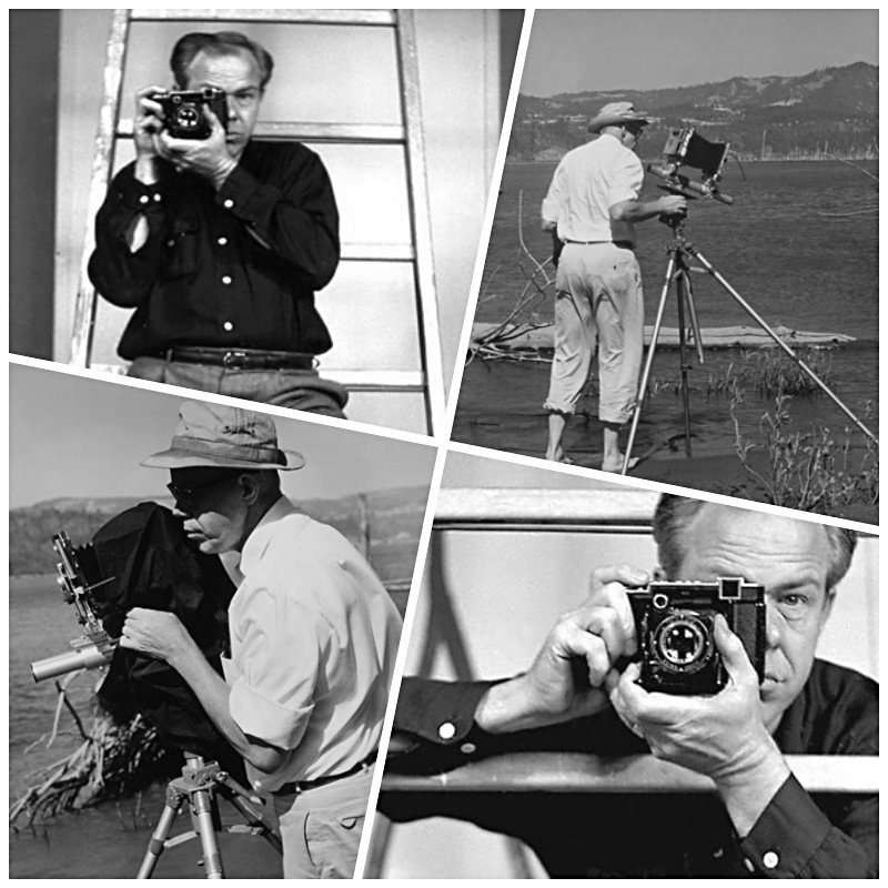 172. Minor White - La Teoria dell'Equivalenza 15 25.Fotografo Minor White al lavoro