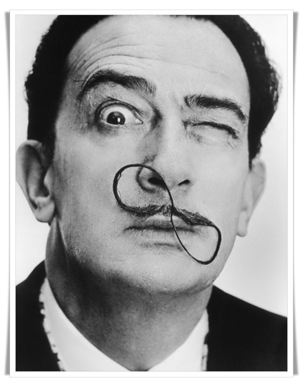14b. Philippe Halsman e Salvador Dalì: Un incontro di creatività surrealista 10 10.Dali Moustache by Philippe Halsman