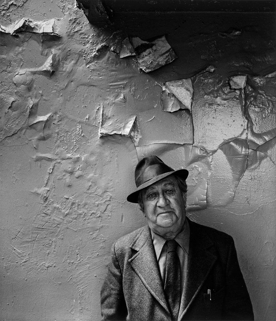 23b. Arnold Newman – Il volto dei Fotografi 11 11.Aaron Siskind new york NY 1969 Arnold Newman photo
