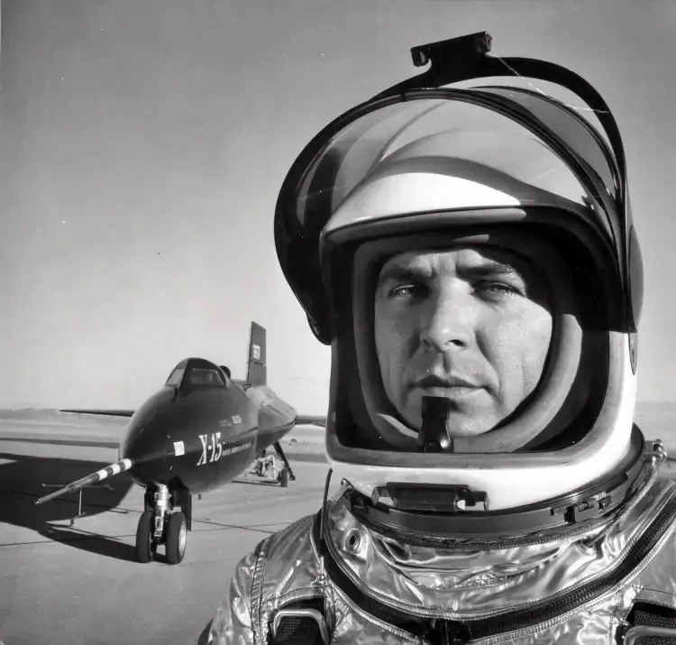 11.Major Robert Michael White. American electrical engineer test pilot fighter pilot. Arnold