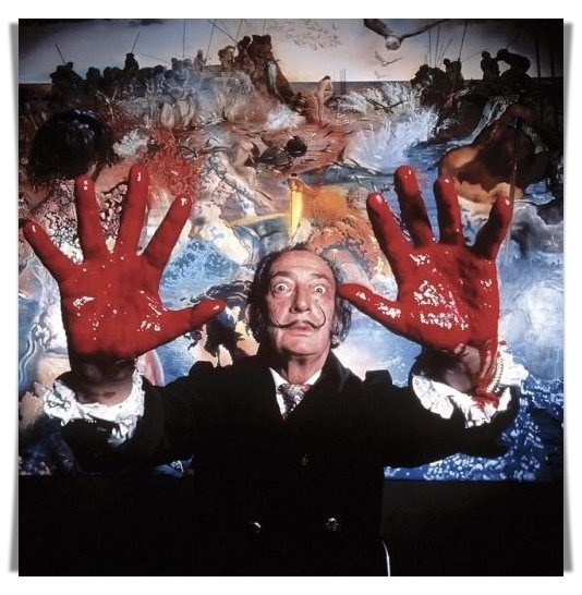 14b. Philippe Halsman e Salvador Dalì: Un incontro di creatività surrealista 17 17.Salvador Dali by Philippe Halsman 1970s