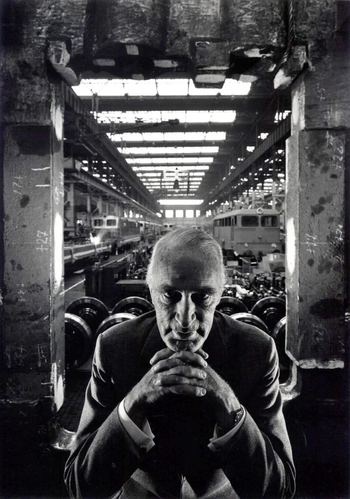 23. Arnold Newman – Il Ritratto Ambientato 19 19.alfried krupp industrialist Essen germany 1963
