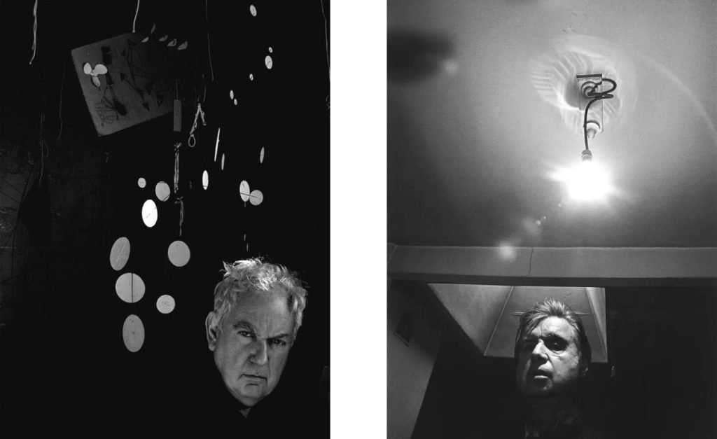 23a. 50 Ritratti Iconici firmati Arnold Newman, il Maestro del Ritratto Ambientato. 25 24.scultore Alexander Calder 1957 ittore Francis Bacon arnold newman photo