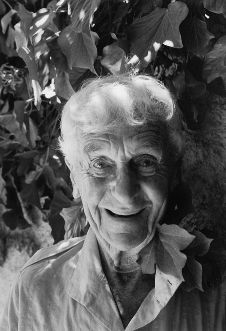 23b. Arnold Newman – Il volto dei Fotografi 25 25.Jacques Henri Lartigue e stato un fotografo e pittore francese. 1982 Arnold Newman photo