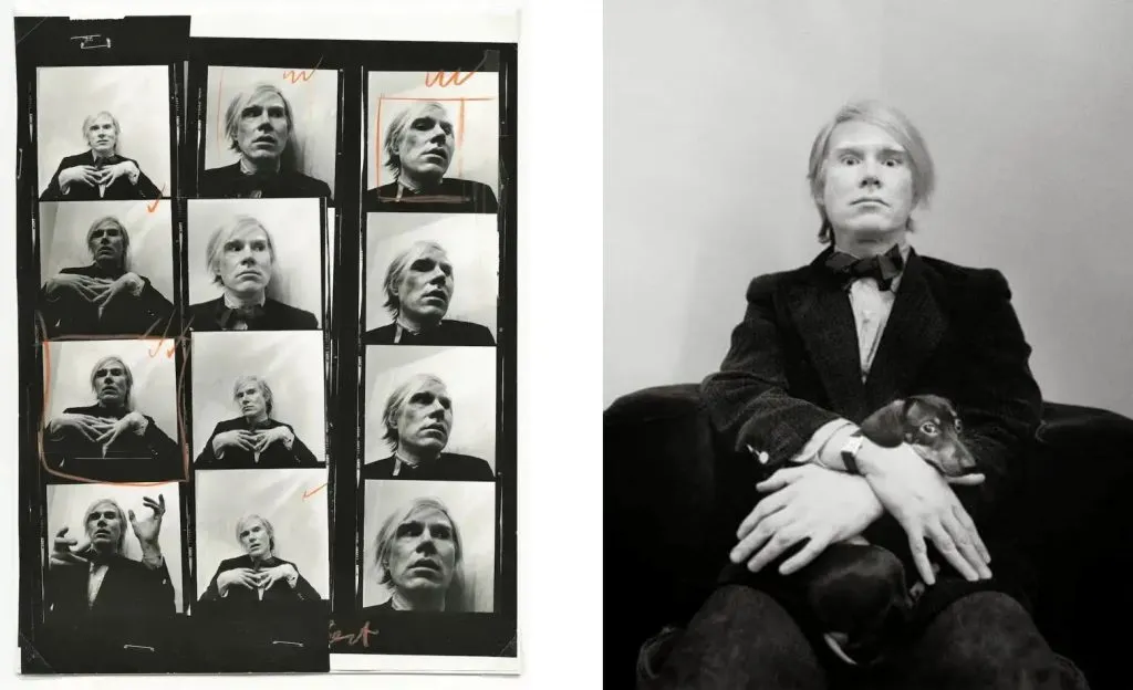 27.Andy Warhol 1973 Arnold Newman photo