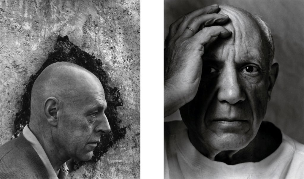 23a. 50 Ritratti Iconici firmati Arnold Newman, il Maestro del Ritratto Ambientato. 29 28.Jean Dubuffet French Painter and Sculptor 1956 Pablo Picasso Spanish Painter 1954