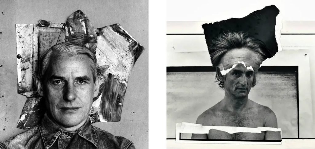 23a. 50 Ritratti Iconici firmati Arnold Newman, il Maestro del Ritratto Ambientato. 30 28.Willem De Kooning Larry Rivers. musicista americano