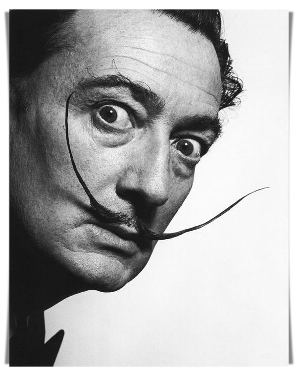 14b. Philippe Halsman e Salvador Dalì: Un incontro di creatività surrealista 8 8. Dali Moustache by Philippe Halsman