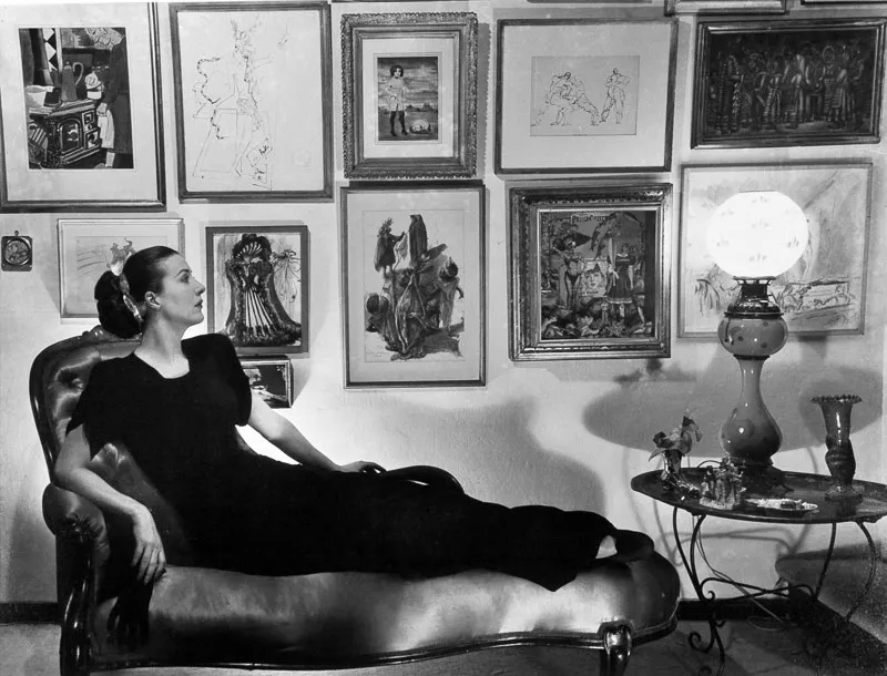 8.ballerina e attrice gypsy Rose Lee NY 1945 arnold newman photo