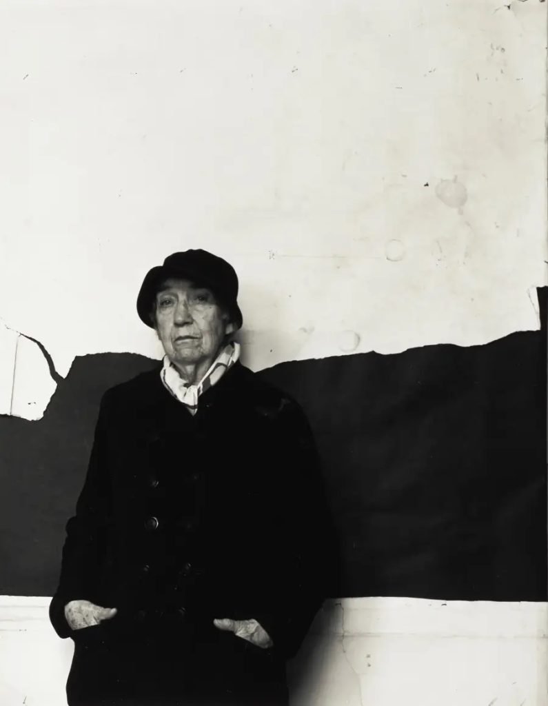 23b. Arnold Newman – Il volto dei Fotografi 9 9.Berenice Abbott New York City 1986 Arnold Newman photo