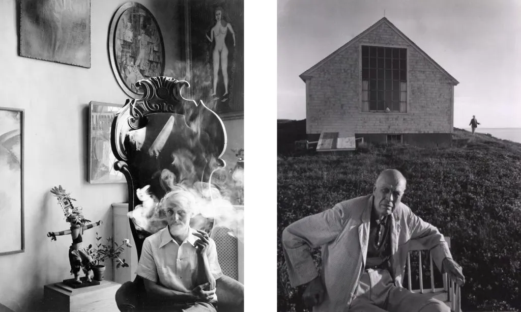 Max Ernst German Painter and Sculptor1942 edward hopper Truro MA 1960