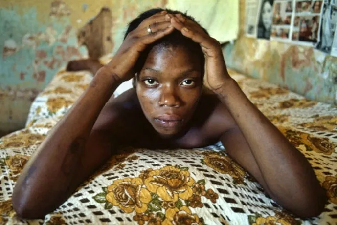 11.BAHIA Brazil—A prostitute in the district of Pelourinho 1979