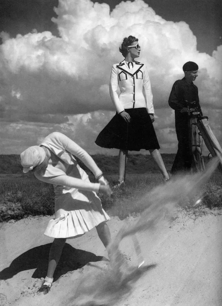 2.Golfing at Le Touquet Harpers Bazaar 1939. Norman Parkinson