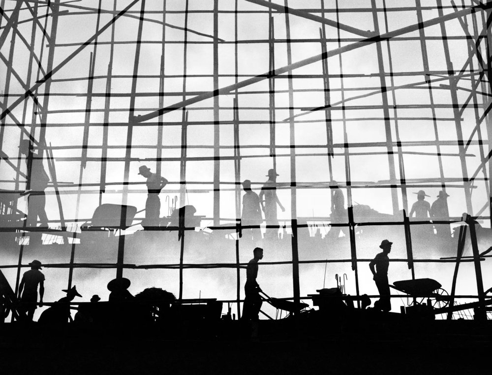 153. Fan Ho – L'incanto senza tempo della perduta Hong Kong 26 26.Construction 1957. 3.Hong Kong Fan Ho