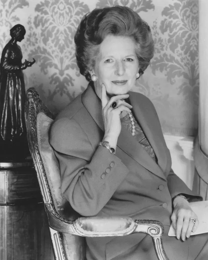 34.Margaret Thatcher British Prime Norman Parkinson foto