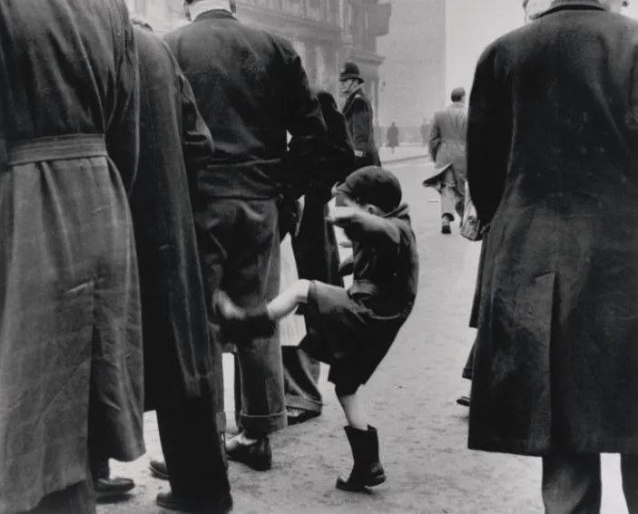 6. Frustation Petticoat Lane London 1948. Grace Robertson foto