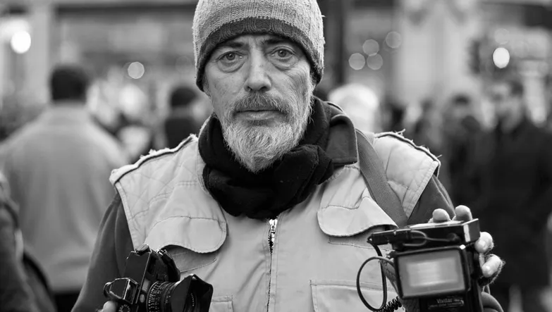 1.Bruce Gilden