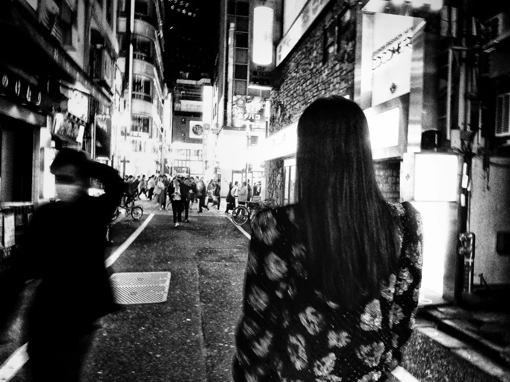 19.Street scene. Daido Moriyama foto