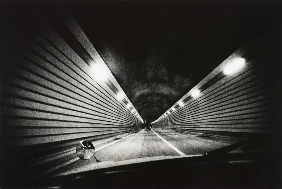 2.Highway Shizuoka Japan 1969.Daido Moriyama foto