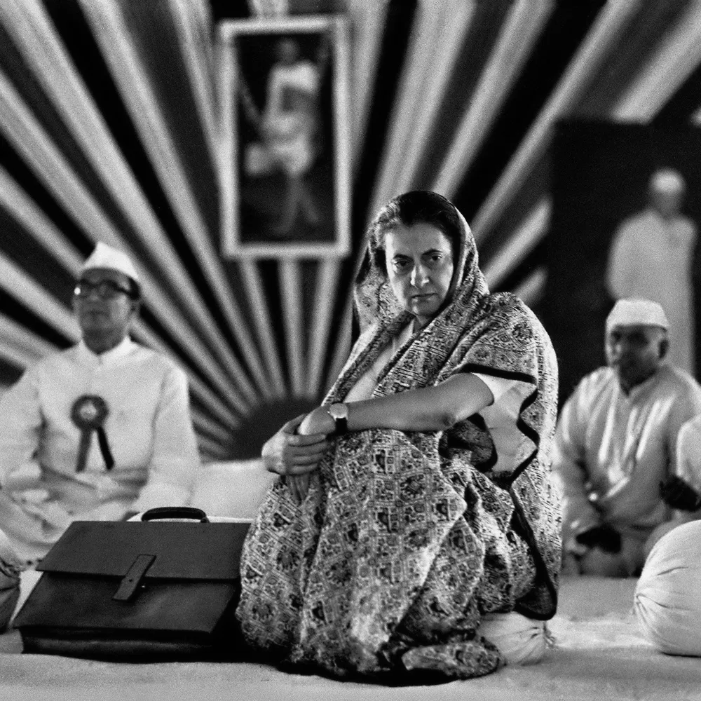 20. Indira Gandhi. Raghu Rai