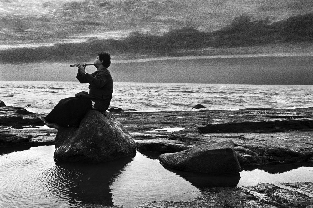 161. Raghu Rai : la Fotografia come esperienza di verità 3 3.Hari Prasad Chourasia Practicing1988