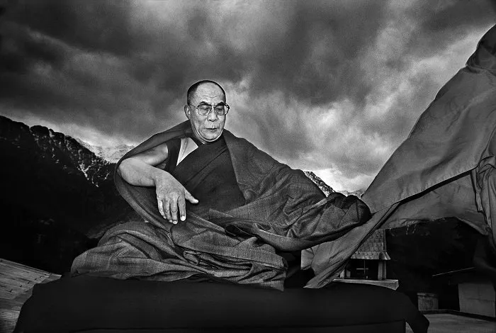 32. His Holiness the Dalai Lama 1995. Raghu Rai