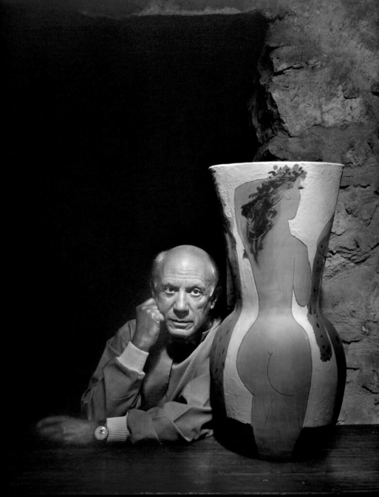 10.Pablo Picasso by Yousuf Karsh 1954