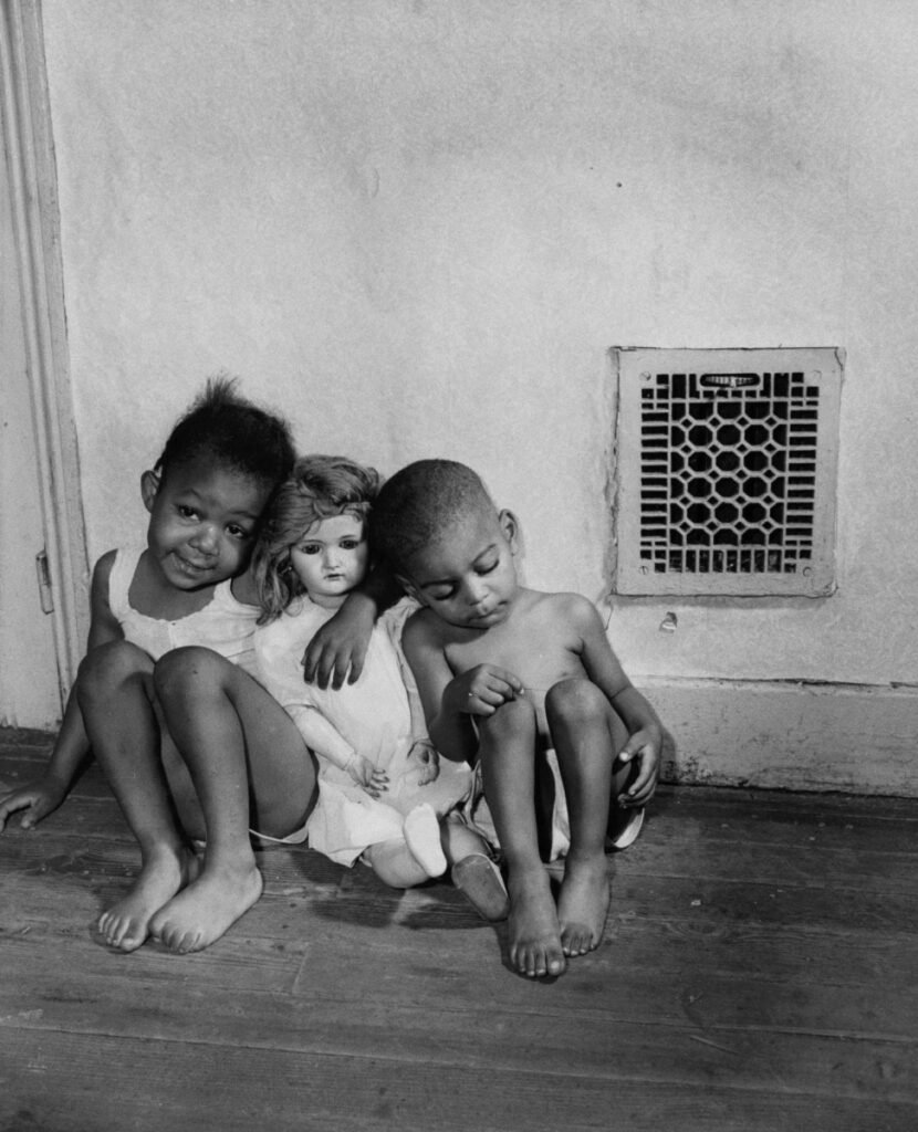 10.Washington D.C. Grandchildren of Mrs. Ella Watson a government charwoman July 1942