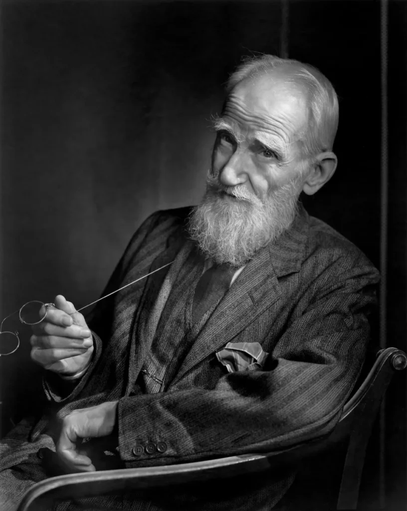 13.George Bernard Shaw by Yousuf Karsh1943