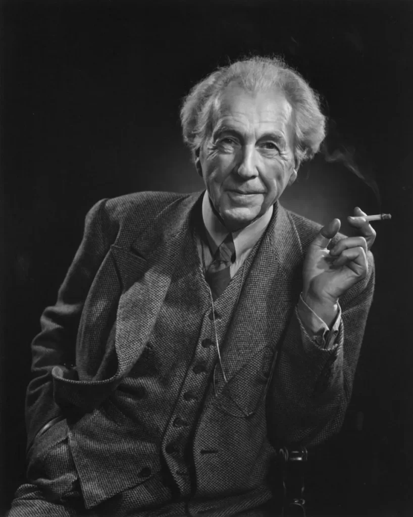14.Larchitetto Frank Lloyd Wright by Yousuf Karsh 1945