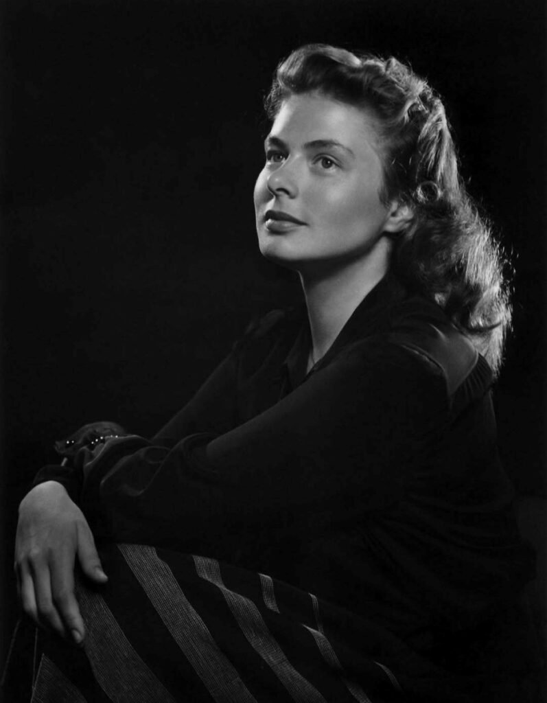 16.Ingrid Bergman by Yousuf Karsh 1946