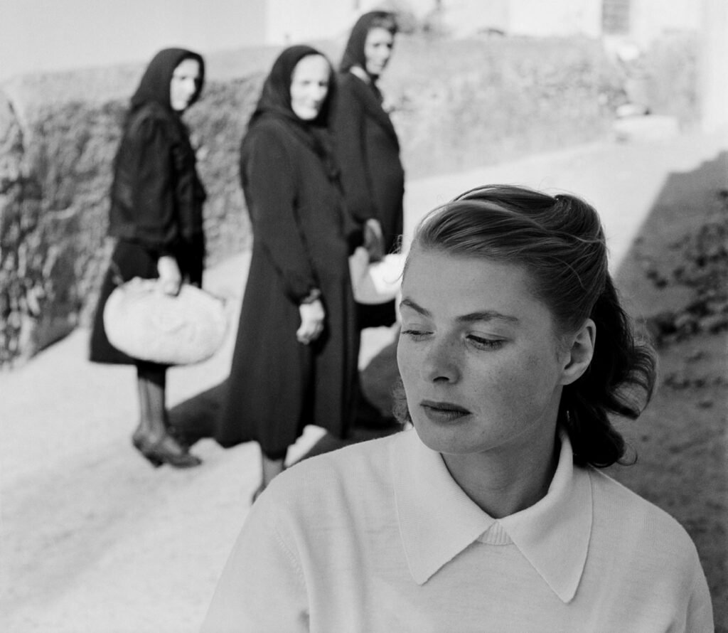 21.Ingrid Bergman in Stromboli Stromboli Italy 1949. Gordon Parks photo