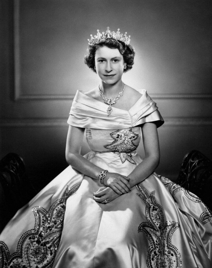 22.Princess Elizabeth II by Yousuf Karsh 1951