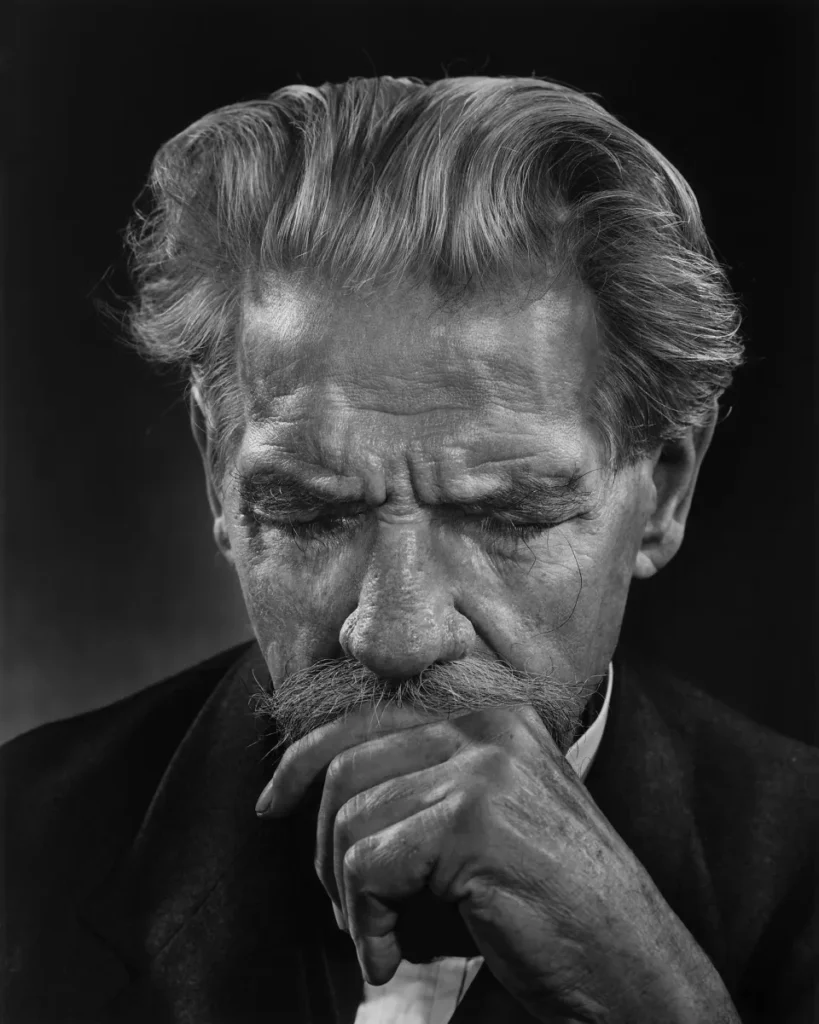 25.Albert Schweitzer by Yousuf Karsh 1954