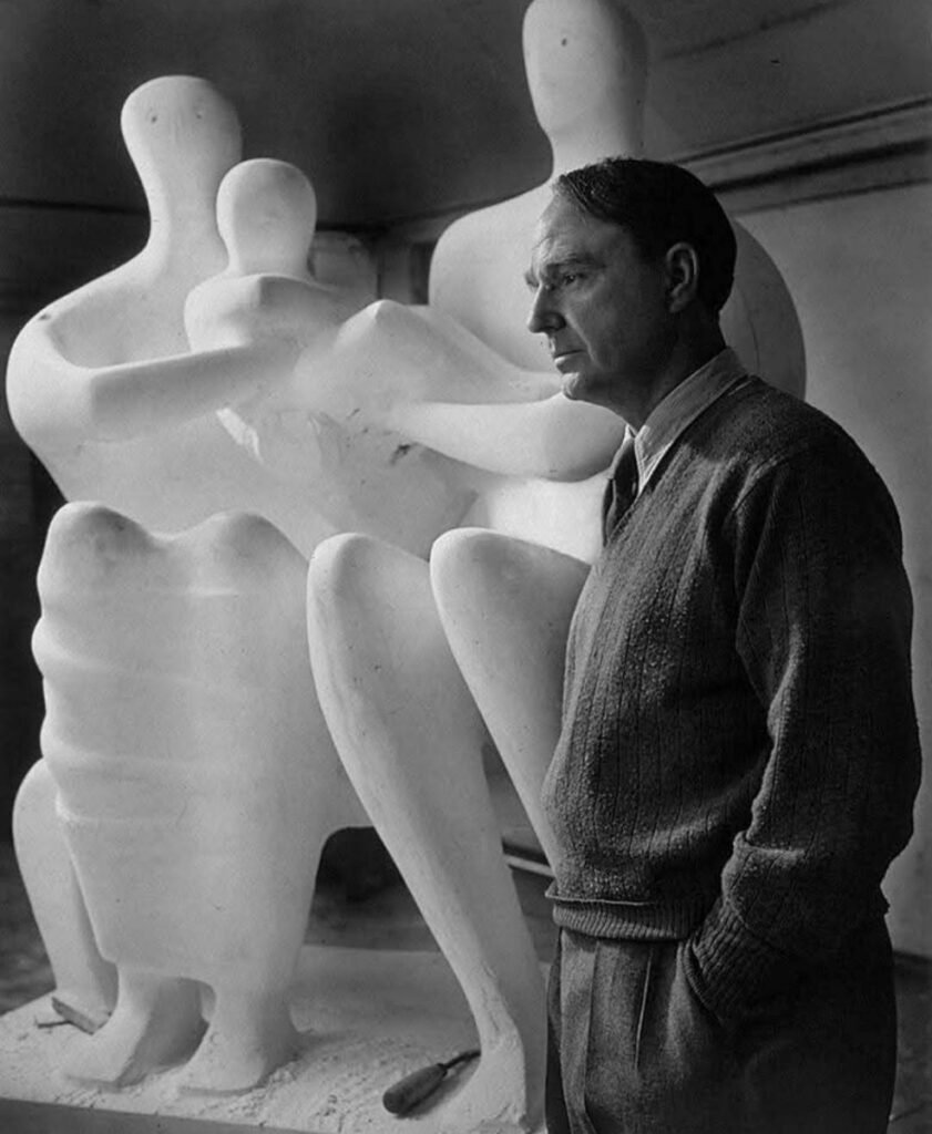 27.Henry Moore by Yousuf Karsh 1949