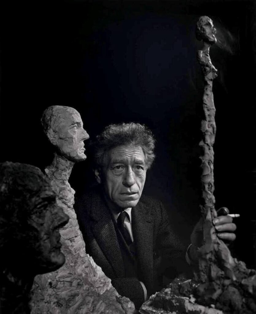 29.Alberto Giacometti by Yousuf Karsh 1965