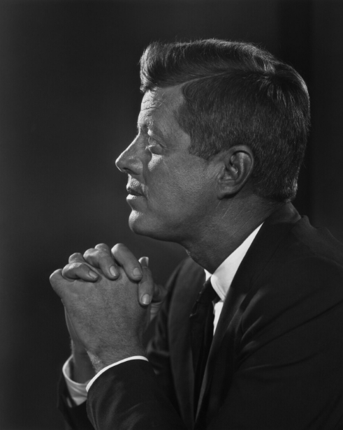36.John F. Kennedy by Yousuf Karsh 1960