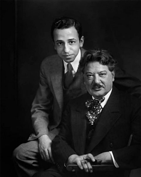 4.Yousuf Karsh con il suo mentore John Garo 1930