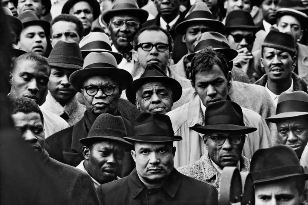 48.Black Muslim Rally Harlem New York 1963.Gordon Parks photo