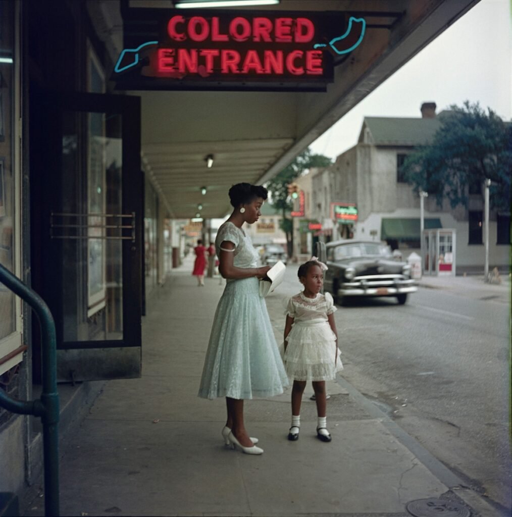 52.segregation in the South 1956. Gordon Parks photo
