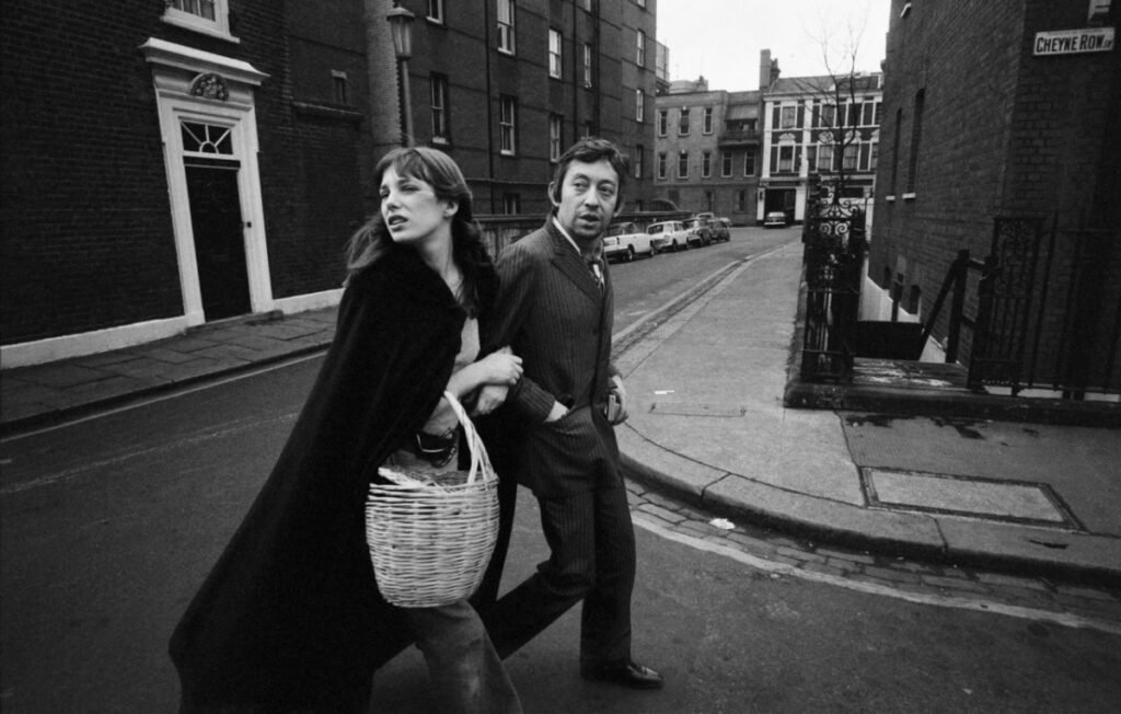 21.Serge Gainsbourg e Jane Birkin. London. England 1970