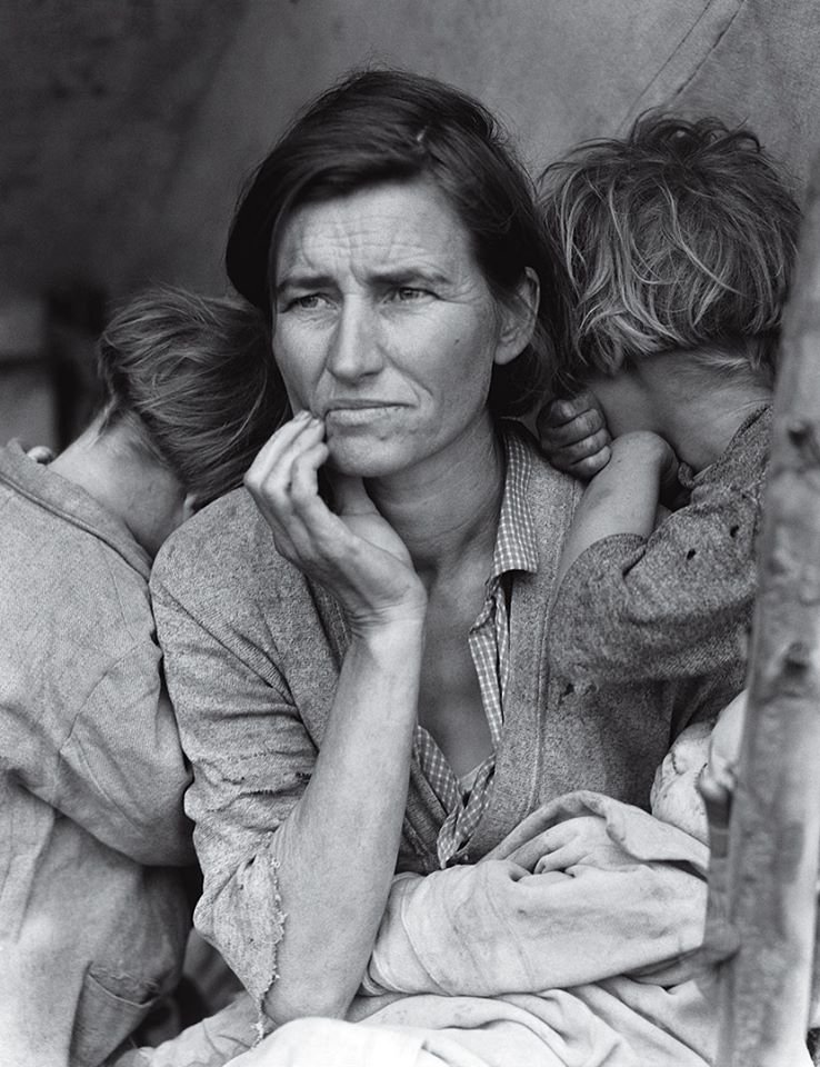 23.Madre migrante. Nipomo California 1936