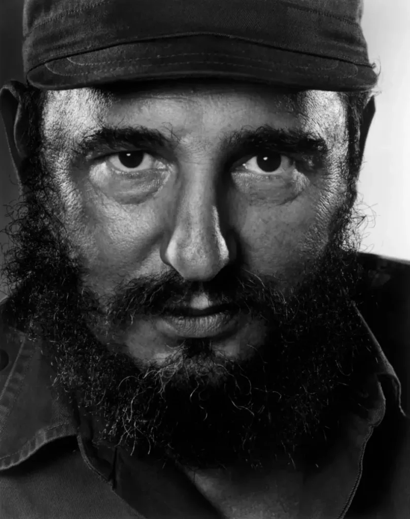 46.Fidel Castro by Yousuf Karsh 1971