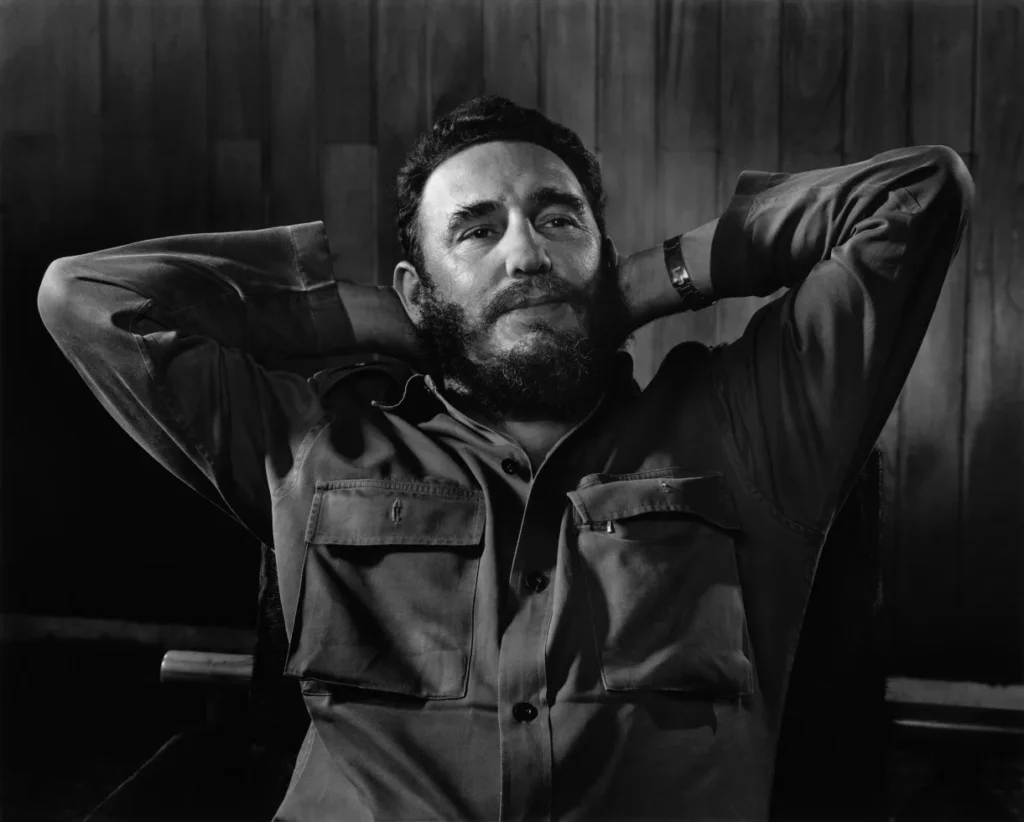 47.Fidel Castro by Yousuf Karsh 1971