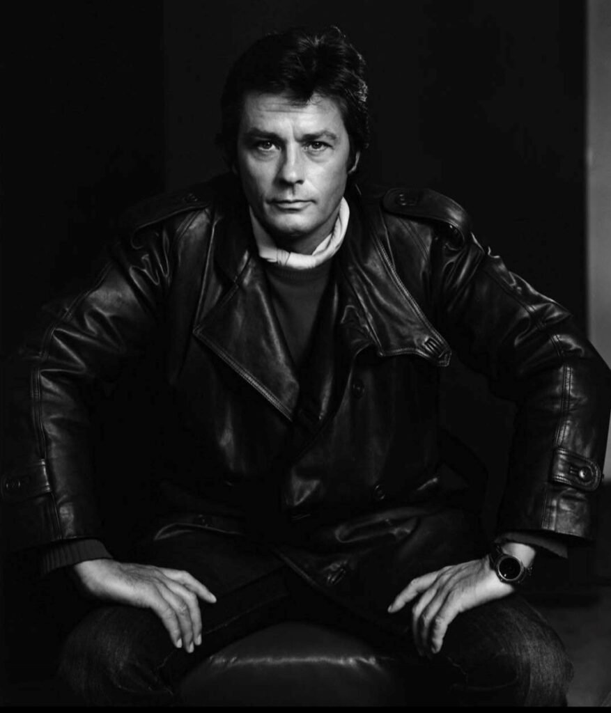 54.Alain Delon by Yousuf Karsh 1981